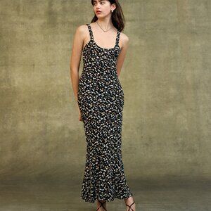 Realisation Par Silk Allegra Maxi Dress (size medium)